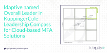 Idaptive named Overall Leader in KuppingerCole Leadership Compass for Cloud-based MFA Solutions